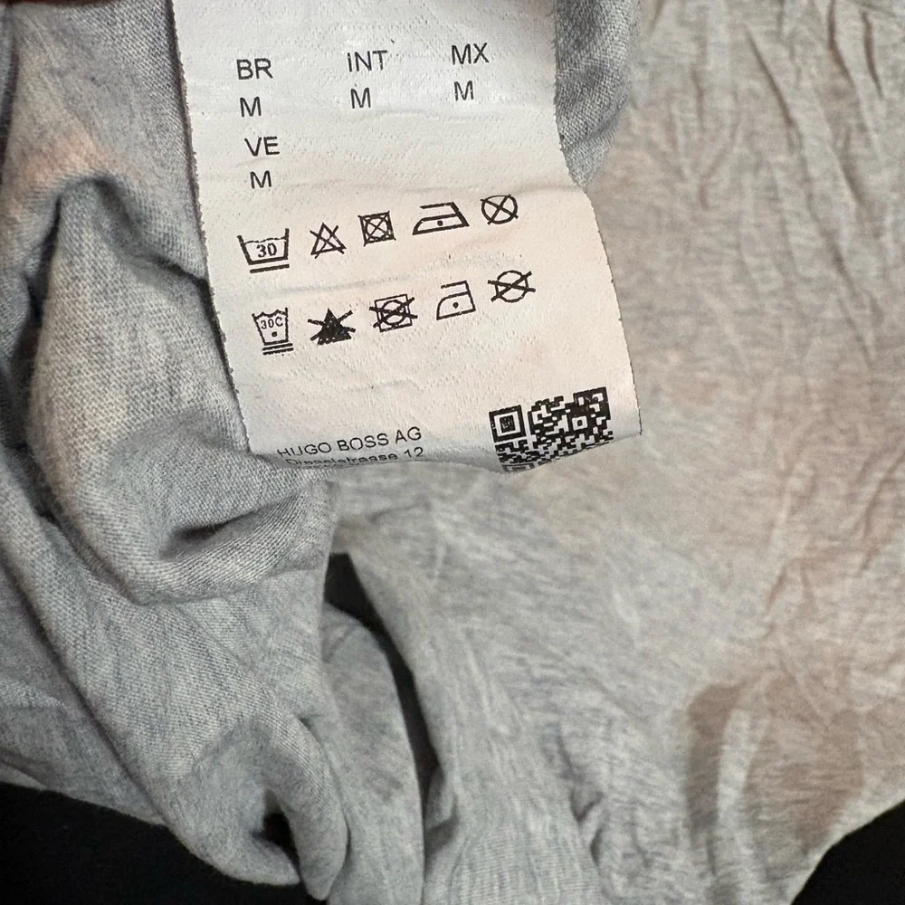 Hugo Boss Light Gray Short Sleeve Tee - Picture 7 of 7